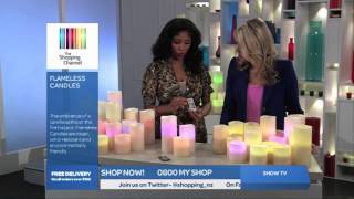 Smart Living Flameless Candles on The Shopping Channel [upl. by Aisined]