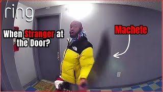 Ring Doorbell Scary Footage 2024  Caught on Doorbell Camera [upl. by Yesac]