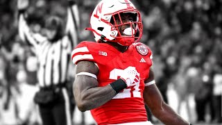 Emmett Johnson 2023 Season Highlight Mix  Nebraska RB 21 [upl. by Helve535]