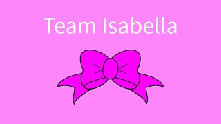 Team Isabella Stats [upl. by Elmira]