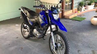 Nova Yamaha XTZ 150 Crosser Z ABS 2019 Azul Competition Blue em detalhes [upl. by Shurlocke]