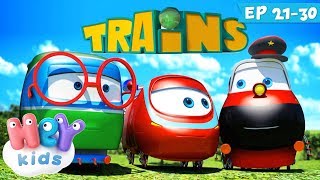 Desene animate pentru copii 🚂 Trenuletele Ep 2130  HeyKids [upl. by Brenan]