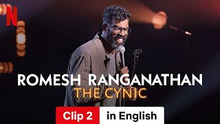 Romesh Ranganathan The Cynic Season 1 Clip 2  Trailer in English  Netflix [upl. by Notyrb]