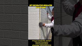 bft sandwich panels drywall thermal renovation insulation polyurethane exterior diy drywall [upl. by Nivej397]