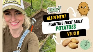 Planting Early Potatoes in UK  Tips and Tricks 2024 [upl. by Eiramnwad]