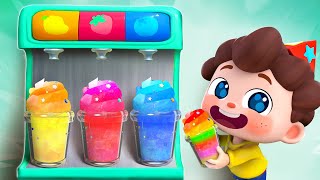 Colorful Drink Vending Machine  Colors Song  Nursery Rhymes amp Kids Songs  BabyBus [upl. by Ytsenoh]