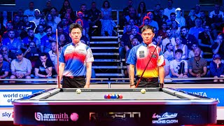 QUARTER FINALS  Afternoon Highlights  2023 World Cup of Pool [upl. by Adnoloy]