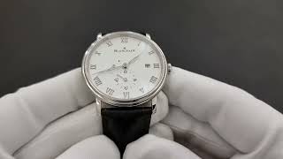 Blancpain Villeret Ultraplate 40мм [upl. by Ariuqahs]