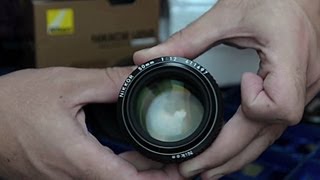 Nikon 50mm F12  unboxing and intro [upl. by Daffie806]