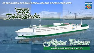 SHIP HISTORY  Sulpicio Lines Incs Speed Queen MV Filipina Princess now PSACCexFerry Akashia [upl. by Hendrick]