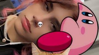 getting my nose pierced my parents didnt approve and im homeless now 😱😱🥰 vlog ig [upl. by Ohcamac]