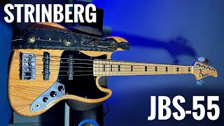 BAIXO STRINBERG JBS55 Bass cover  Erro Gostoso [upl. by Solana581]