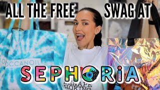 All the FREE Products I Got at SEPHORiA [upl. by Baylor251]