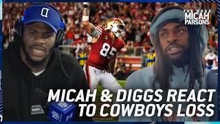 Micah Parsons amp Trevon Diggs React to Cowboys Loss Explain Postgame Confrontation  The Edge S2E10 [upl. by Alyhc]