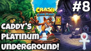 Twitch Livestream  Caddys Platinum Underground Challenge Part 8 Crash 3 N Sane [upl. by Yeslaehc984]