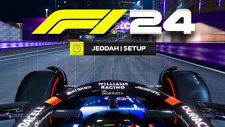 F1 24 V2 Saudi Arabia Hotlap  Setup [upl. by Jacobsen312]