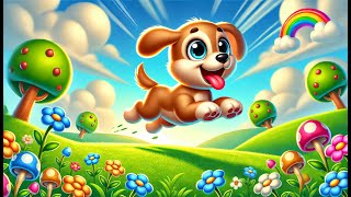 Puppy Playtime Adventures  An Exciting Dog Song for Kids [upl. by Eleynad]