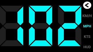 application Compteur de vitesse HUD GPS Andriod  compteur de voiture par telephone [upl. by Ahsinirt333]