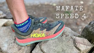 Hoka Mafate Speed 4 Full Review [upl. by Aleacin]