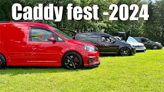 Vw caddy fest  2024  the best vans I’ve ever seen [upl. by Ahseym]