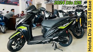 2024 Honda Dio 125 Standard Base Model Full Review ❤️ Price amp Features 🔥 Better Than Ntorq amp Access [upl. by Nirroc870]