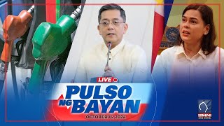 Pulso ng Bayan with Admar Vilando at Jade Calabroso  Oct 16 2024 [upl. by Archie]