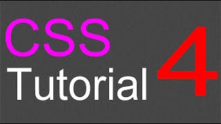 CSS Layout Tutorial  04  Adding the main content section [upl. by Bore]