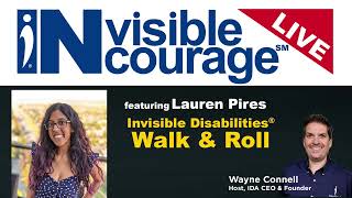 Lauren Pires  Central Core Disease  CCD  InVisible InCourage  Invisible Disabilities Association [upl. by Udela39]