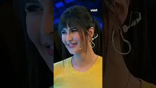 Katrina Kaif Blushings At Vicky Kaushal Name At Big Boss Show  Salman Khan bollywood vickat love [upl. by Sakram906]