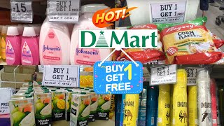 DMart Buy One Get One Offers  DMart BOGO Offers  DMart Shopping Haul [upl. by Orimar]