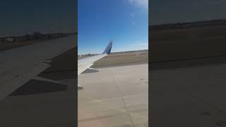 Calgary International Airport Take off moment travel Canada calgary alberta westjet [upl. by Spielman]