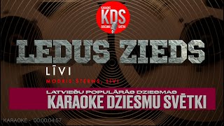 Ledus zieds Modris Šterns Līvi karaoke [upl. by Nomla]