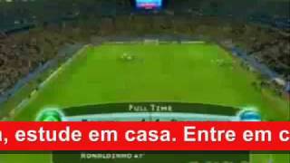 Copa das Confederações 2005 Final Brasil x Argentina Comemoraç [upl. by Chemarin318]