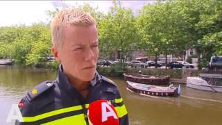 Tas met dode baby Sloterplas lag voor vondst in water [upl. by Anahsek]