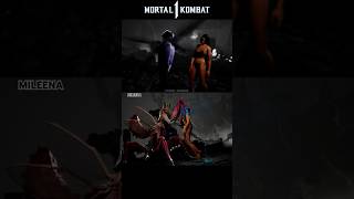 MK1 Kitana vs Mileena Animality 😰 [upl. by Swec]