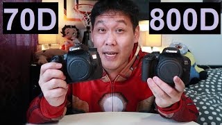 Vlogging with the Canon 800D vs 70D  HHN7 Updates [upl. by Cecily]