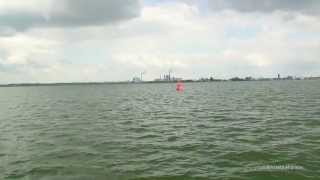 Anfahrt auf den Ostsee Hafen Wismar vorbei an den Inseln Poel und Walfisch Segeln auf der Ostsee [upl. by Nenad]