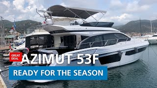 Azimut 53 Flybridge 2023 [upl. by Barbabra]