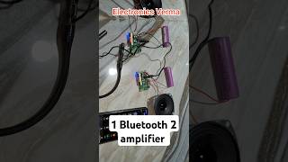 2 in one Bluetooth amplifier  Electronics Verma [upl. by Eirhtug]