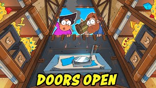 When my ENEMY LEFT ALL THEIR DOORS OPEN in Rust [upl. by Sarita]