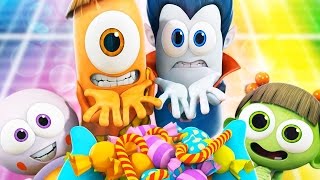 Funny Animated Cartoon  Spookiz Special Party Songs for Kids To Dance To 스푸키즈 Cartoon for Children [upl. by Ellinej]