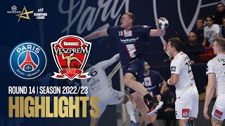 PSG Handball vs Telekom Veszprém HC  MOTW  Round 14  Machineseeker EHF Champions League 202223 [upl. by Khudari]