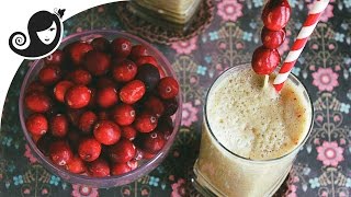 Cranberry Cucumber Smoothie packed full of antioxidants [upl. by Rois]