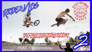 RIDEampVLOG EP2  LE MEILLEUR PUMPTRACK DE GRENOBLE [upl. by Felton758]