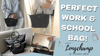 UNBOX Longchamp Le Pliage Neo M Medium and Longchamp Le Pliage Neo XS Extra small [upl. by Nylodam]