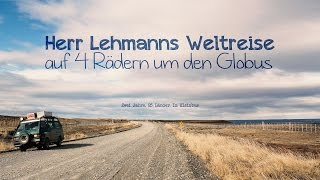 TRAILER zum Roadmovie »» Herr Lehmanns Weltreise  auf 4 Rädern um den Globus [upl. by Gino]