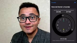 Como usar o aplicativo Sono do apple watch  Um aplicativo do sono gratuito Sleep [upl. by Einnor]