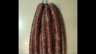 ΛΟΥΚΑΝΙΚΑ τ ΤΖΟΥΜΑΓΙΑΣ ΣΥΝΤΑΓΗTRADITIONAL SAUSAGES FROM GREECE  TZOUMAGIA  RECIPE  SUBTITLES [upl. by Nylirek]