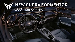 Check out the new CUPRA Formentor 360 interior view [upl. by Aerdnahs561]