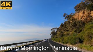 Driving Sorrento To Mornington  Mornington Peninsula  Victoria Australia  4K UHD [upl. by Burnsed322]